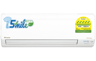Aircon with 5 ticks
