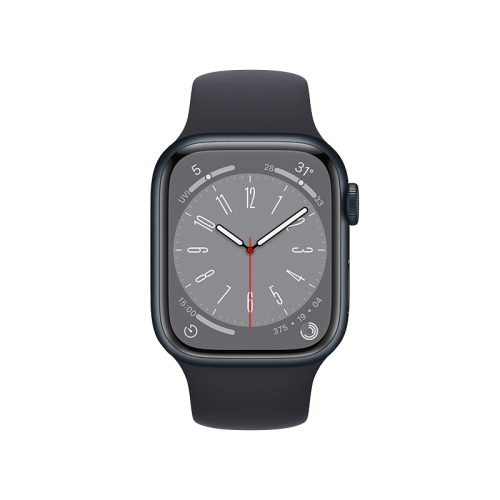 [LIKE NEW] Apple Watch Series 8 GPS 41mm Midnight Aluminium Case with Midnight Sport Band