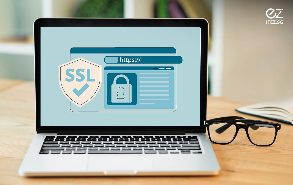 Browsing secured websites on laptop
