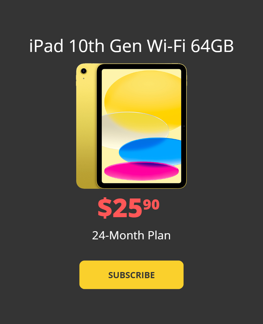 iPad 10th gen WIFI