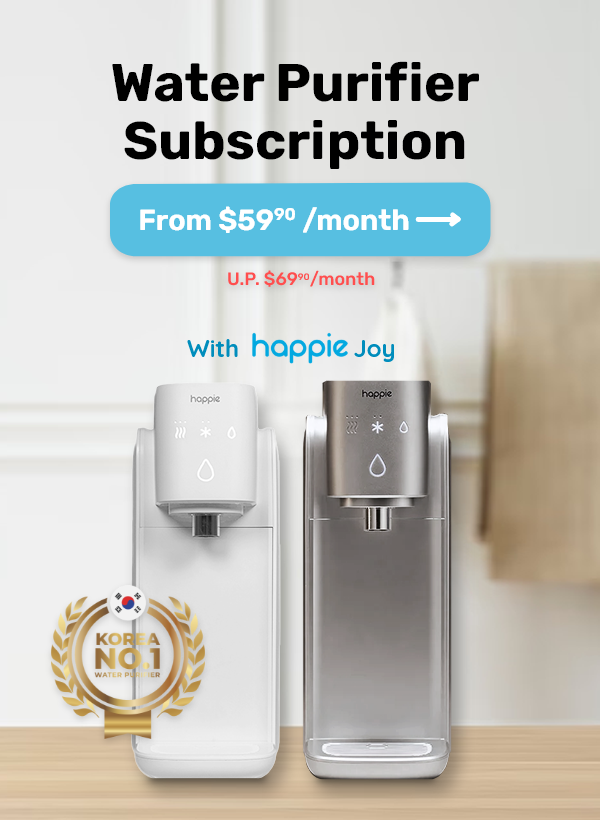 Water Purifier Subscription with Happie Joy